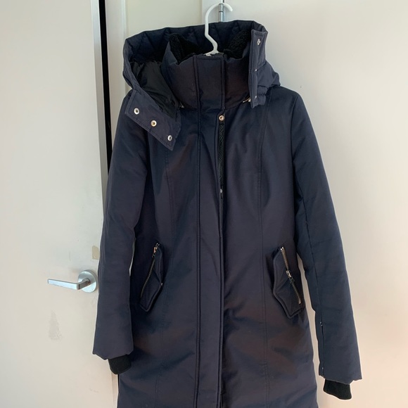Mackage Jackets & Blazers - Mackage down parka (navy blue color)